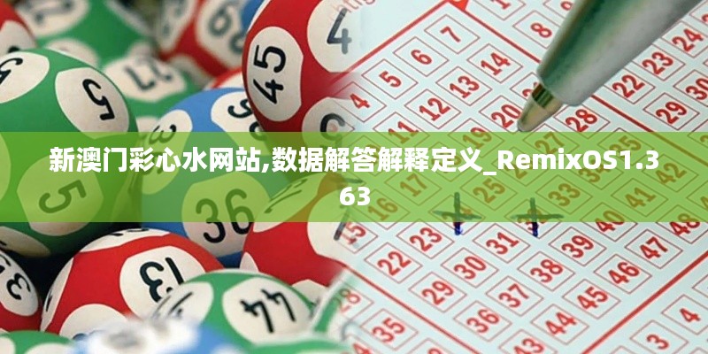 新澳门彩心水网站,数据解答解释定义_RemixOS1.363