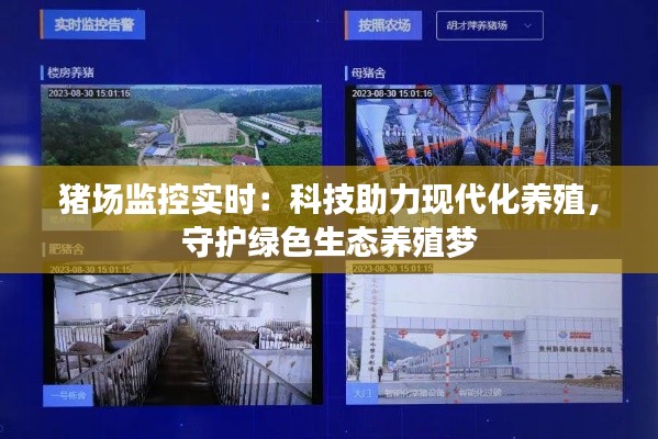 猪场监控实时:科技助力现代化养殖,守护绿色生态养殖梦