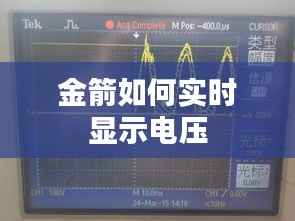 金箭如何实时显示电压