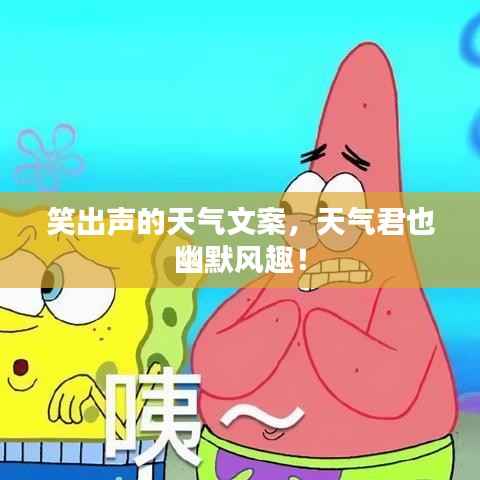 笑出声的天气文案,天气君也幽默风趣!