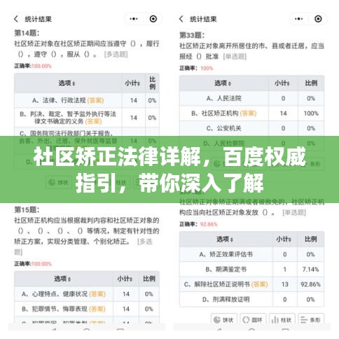 社区矫正法律详解,百度权威指引,带你深入了解