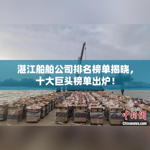 湛江船舶公司排名榜单揭晓,十大巨头榜单出炉!
